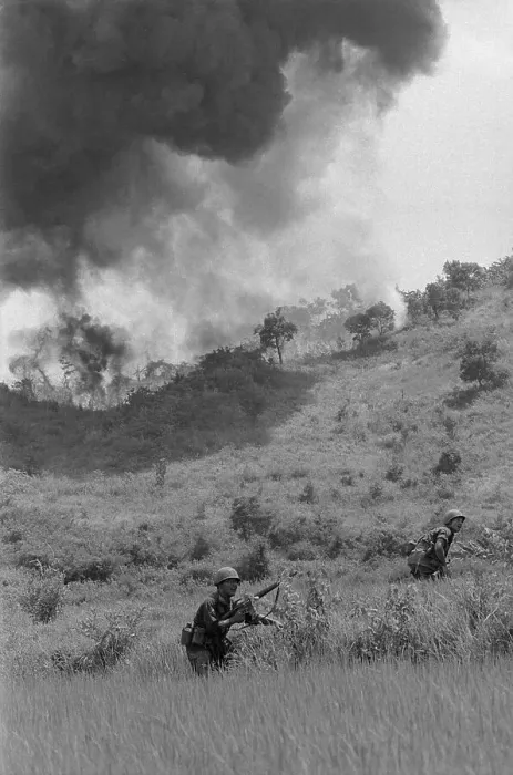 Framed Print : Marines in Vietnam Framed Print : Marines in Vietnam