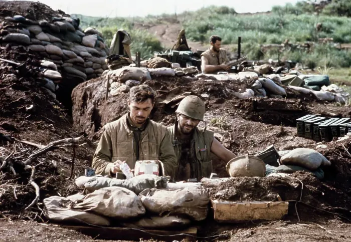 Framed Print : US Marines In Vietnam Trench Framed Print : US Marines In Vietnam Trench
