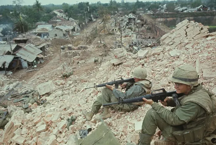 Framed Print : US Marines, Vietnam War Framed Print : US Marines, Vietnam War