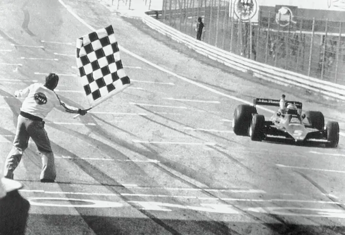 Framed Print : Mario Andretti Crossing Finish Line Framed Print : Mario Andretti Crossing Finish Line