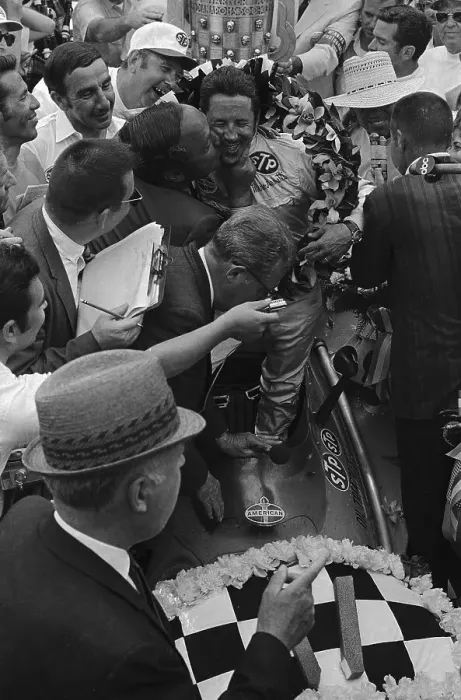 Framed Print : Mario Andretti with Crowd at Indianapolis Raceway Framed Print : Mario Andretti with Crowd at Indianapolis Raceway