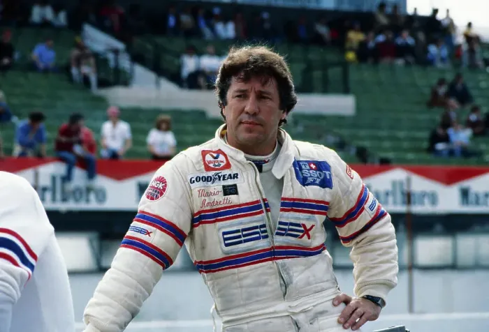 Framed Print : Mario Andretti at Grand Prix