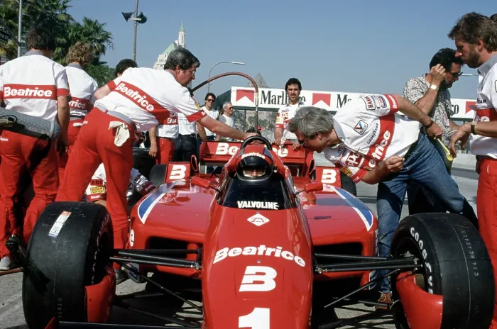 Framed Print : Mario Andretti at Toyota Long Beach Grand Prix Race 1985 Framed Print : Mario Andretti at Toyota Long Beach Grand Prix Race 1985
