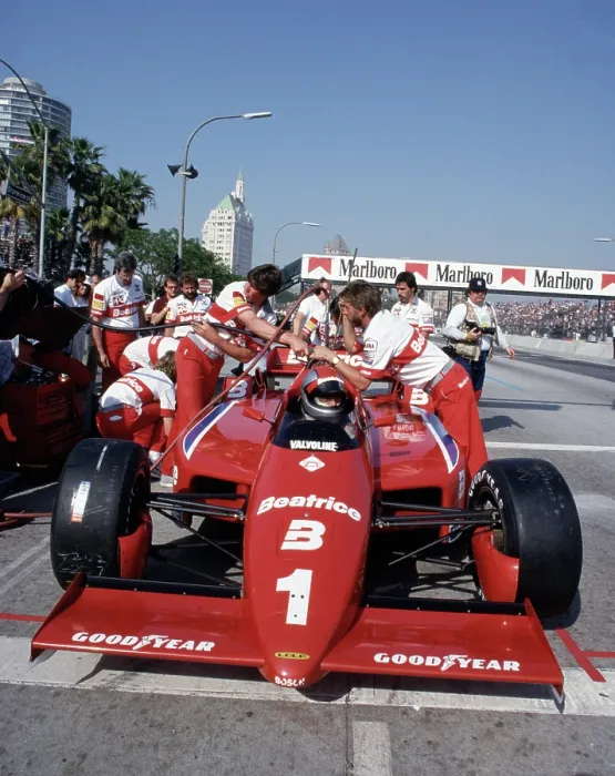 Framed Print : Mario Andretti at Toyota Long Beach Grand Prix Race 1985 Framed Print : Mario Andretti at Toyota Long Beach Grand Prix Race 1985