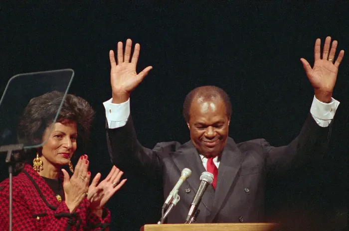 Framed Print : Marion Barry Acknowledging Applause Framed Print : Marion Barry Acknowledging Applause