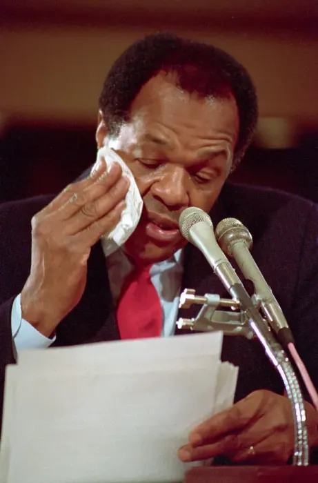 Framed Print : Marion Barry Wiping His Face Framed Print : Marion Barry Wiping His Face