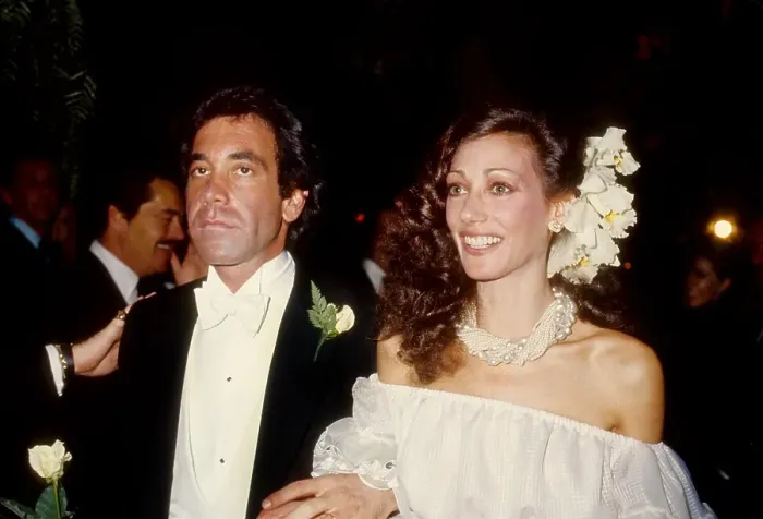 Framed Print : Marisa Berenson Wedding