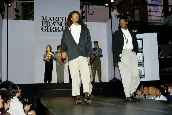 Fine Art Storehouse Print of 1986 Girbaud Fashion Show. Art Prints