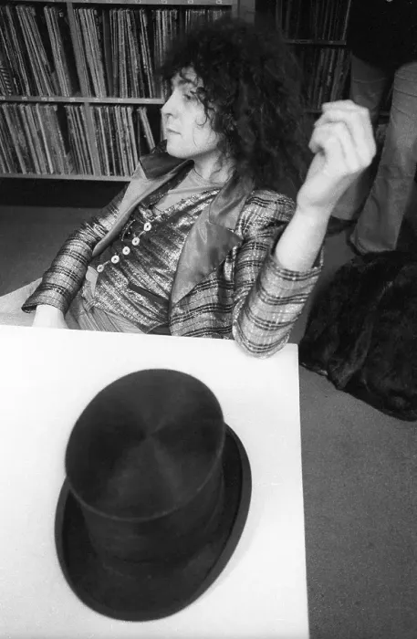 Framed Print : Mark Bolan At A Radio Station Framed Print : Mark Bolan At A Radio Station