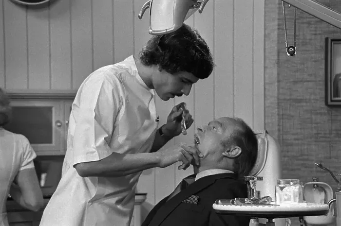 Framed Print : Mark Spitz and Bob Hope in Dental Office Framed Print : Mark Spitz and Bob Hope in Dental Office