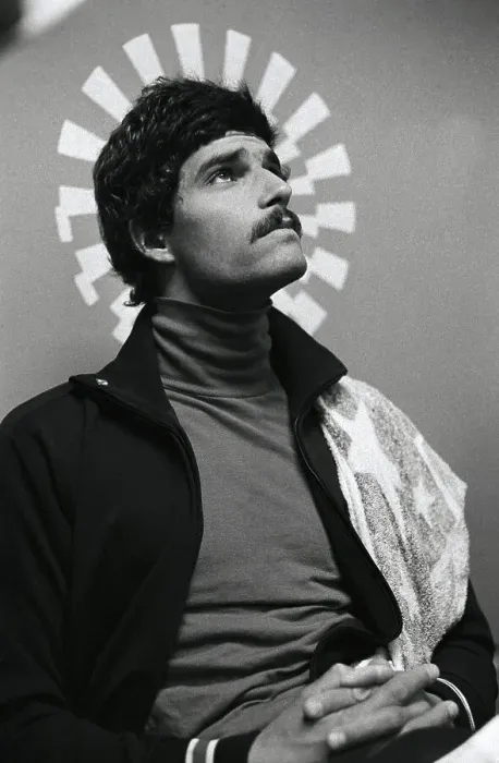 Framed Print : Mark Spitz Looking Thoughtful Framed Print : Mark Spitz Looking Thoughtful