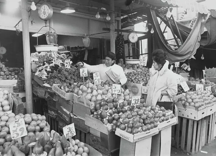 Framed Print : Market scenes Framed Print : Market scenes