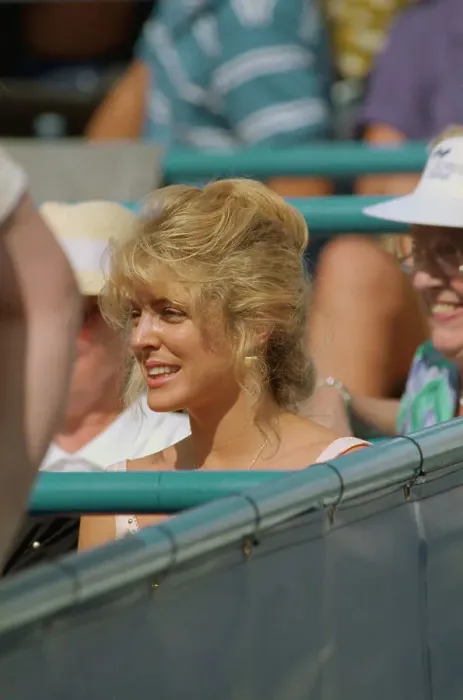 Framed Print : Marla Maples in Audience at United States Open Tennis Match Framed Print : Marla Maples in Audience at United States Open Tennis Match