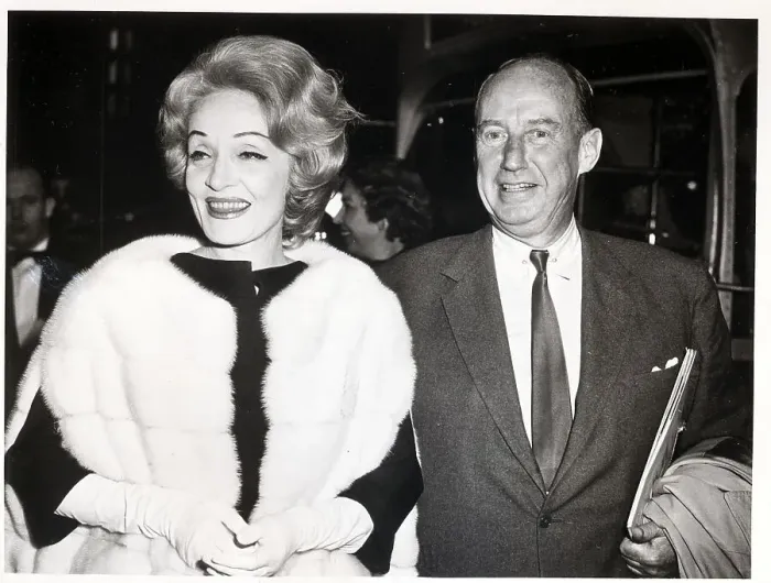 Framed Print : Marlene Dietrich And Adlai Stevenson