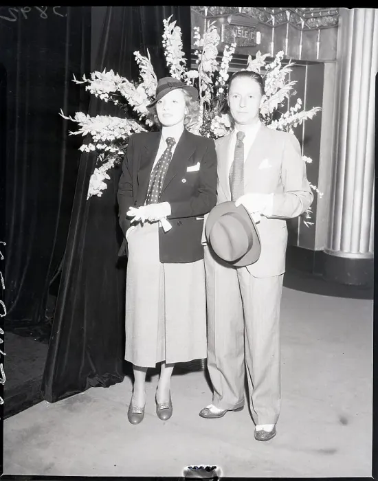 Framed Print : Marlene Dietrich and Hubby Randolph Seiber Framed Print : Marlene Dietrich and Hubby Randolph Seiber