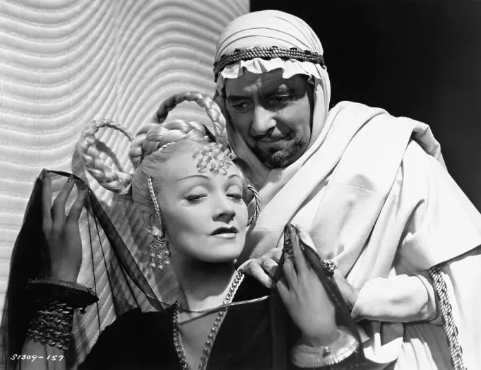 Framed Print : Marlene Dietrich and Ronald Colman in Kismet Framed Print : Marlene Dietrich and Ronald Colman in Kismet