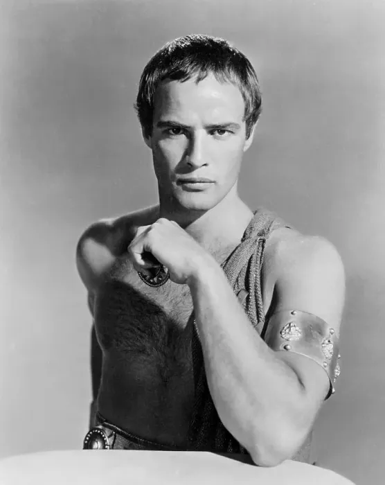 Framed Print : Marlon Brando in Costume for Julius Caesar, 1953 Framed Print : Marlon Brando in Costume for Julius Caesar, 1953