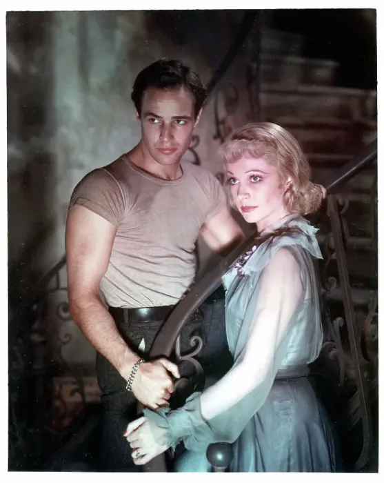 Framed Print : Marlon Brando And Vivien Leigh In A Streetcar Named Desire Framed Print : Marlon Brando And Vivien Leigh In A Streetcar Named Desire