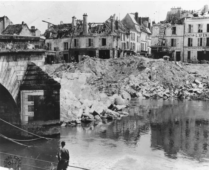 Framed Print : Marne Destruction Framed Print : Marne Destruction