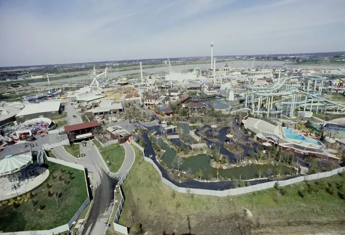 Framed Print : Marriott's Great America Park Framed Print : Marriott's Great America Park