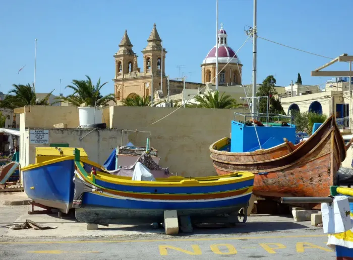 Framed Print : Marsaxlokk, Malta Framed Print : Marsaxlokk, Malta