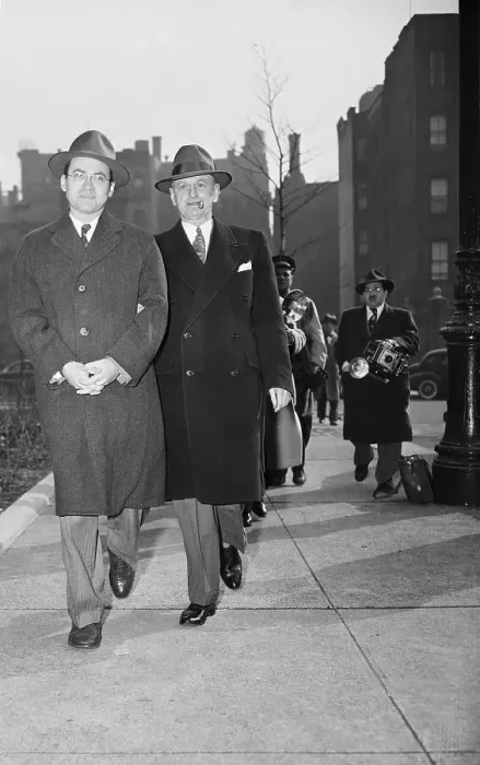 Framed Print : Marshal Escorting Engineer To Court Framed Print : Marshal Escorting Engineer To Court