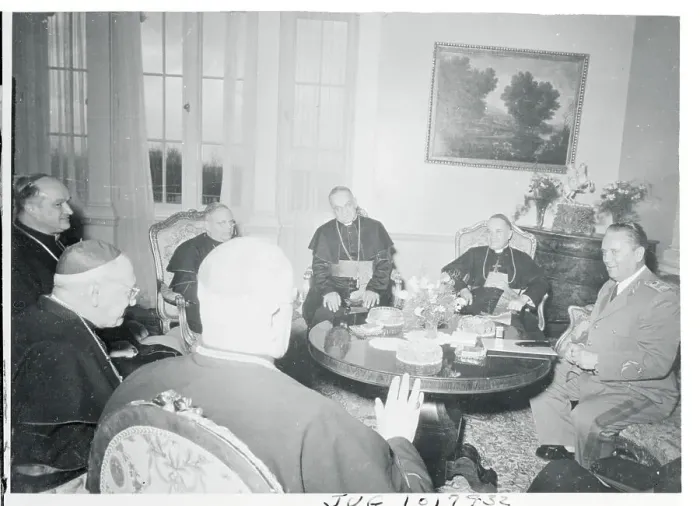 Framed Print : Marshal Tito During Session with Religious Leaders Framed Print : Marshal Tito During Session with Religious Leaders