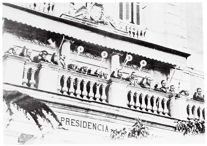 Framed Print : Marshal Tito Standing on the Presidential Government House Balcony Framed Print : Marshal Tito Standing on the Presidential Government House Balcony