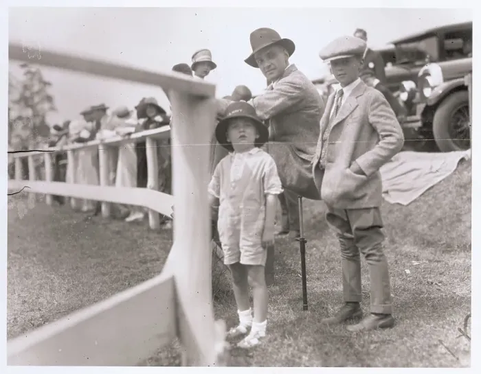 Framed Print : Marshall Field and Family at Horse Show Framed Print : Marshall Field and Family at Horse Show