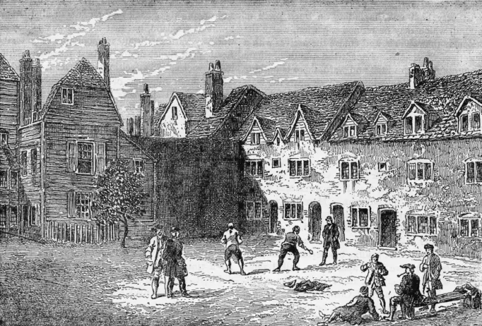 Framed Print : Marshalsea Court Framed Print : Marshalsea Court