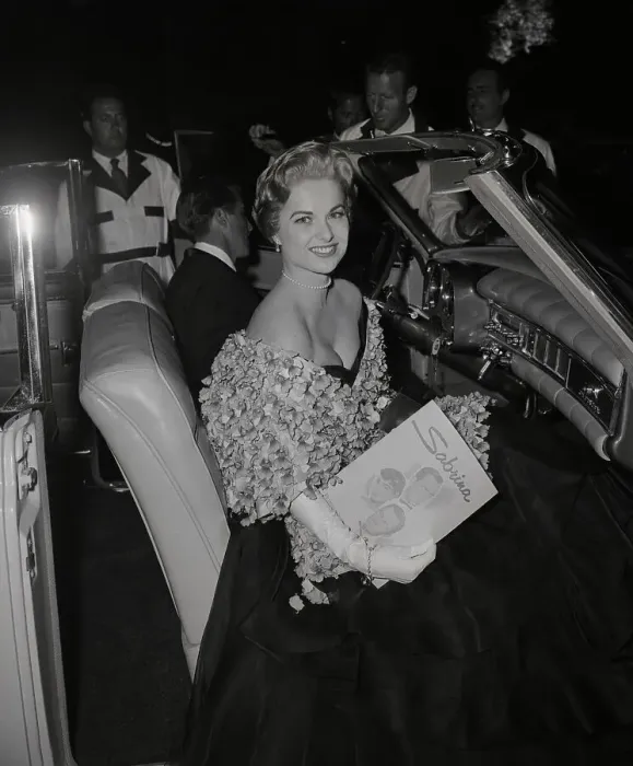Framed Print : Martha Hyer Wearing Elegant Gown Framed Print : Martha Hyer Wearing Elegant Gown