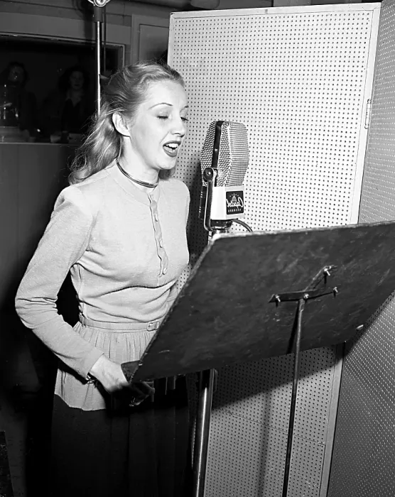Framed Print : Martha Tilton Recording Framed Print : Martha Tilton Recording