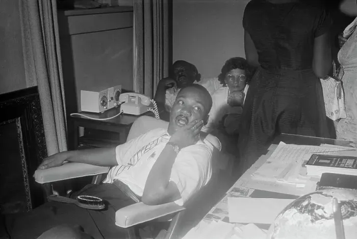 Framed Print : Martin L. King Seated W / Hand On Cheek Framed Print : Martin L. King Seated W / Hand On Cheek