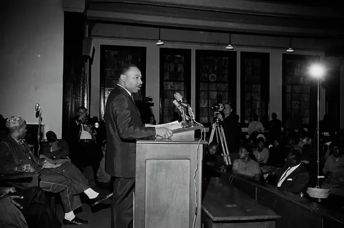 Framed Print : Martin L. King Standing At Podium Framed Print : Martin L. King Standing At Podium