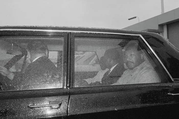 Framed Print : Martin Luther King, Jr. Waiting Inside Police Car Framed Print : Martin Luther King, Jr. Waiting Inside Police Car