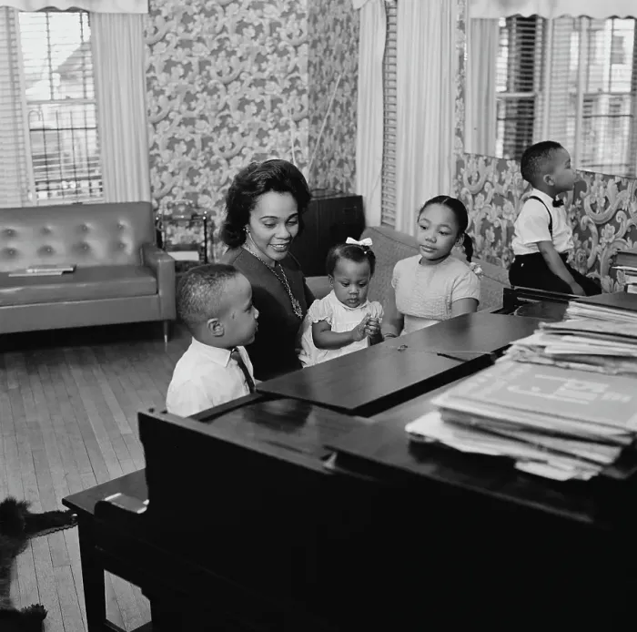 Framed Print : Martin Luther King Jr.'s Family