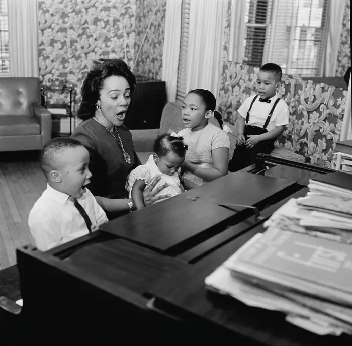 Framed Print : Martin Luther King Jr.'s Family