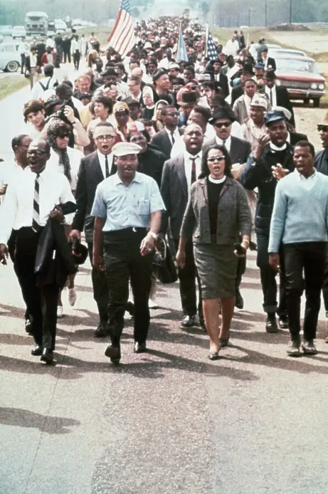 Framed Print : Martin Luther King Leading a Civil Rights March Framed Print : Martin Luther King Leading a Civil Rights March