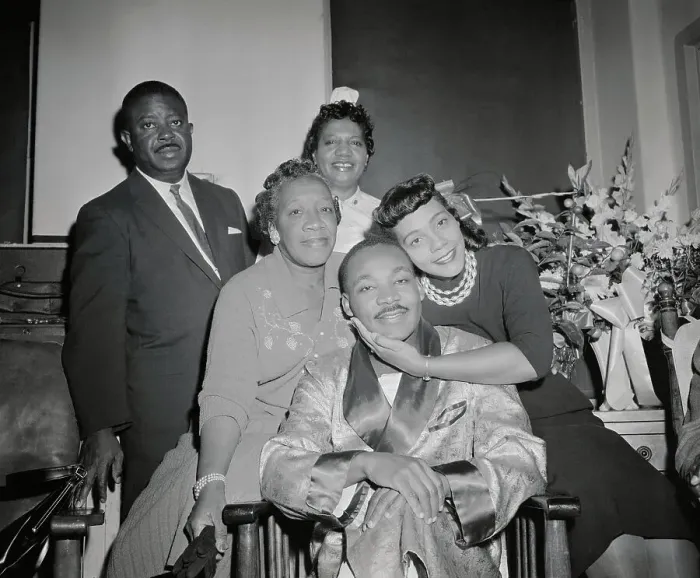 Framed Print : Martin Luther King and His Wife Framed Print : Martin Luther King and His Wife