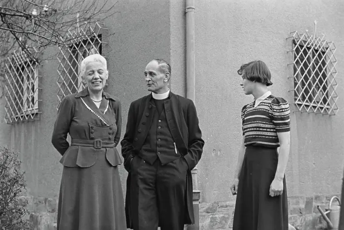 Framed Print : Martin Niemöller with Family Framed Print : Martin Niemöller with Family
