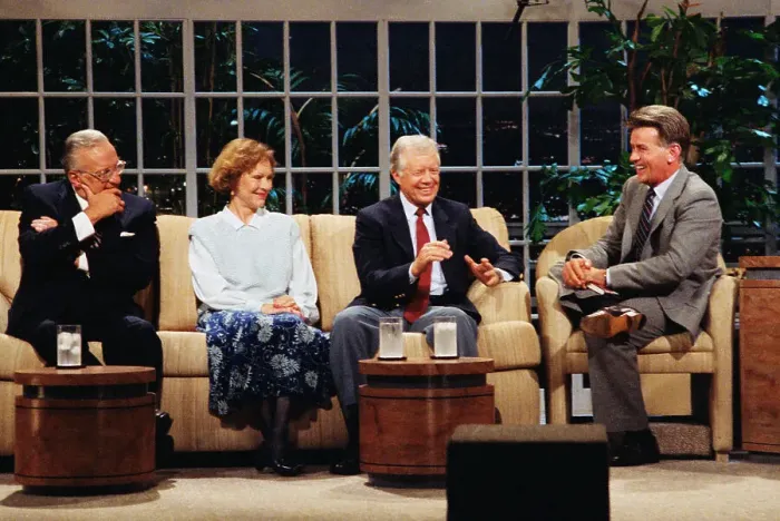 : Martin Sheen Welcoming George C. Scott : Martin Sheen Welcoming George C. Scott