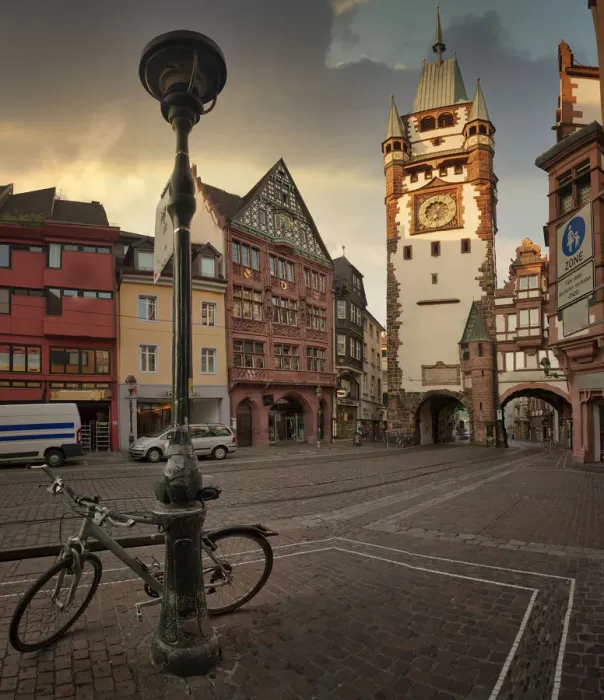 Framed Print : Martinstor (Martin's gate) at dawn Framed Print : Martinstor (Martin's gate) at dawn