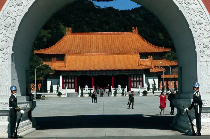 Framed Print : Martyr's Shrine in Taiwan Framed Print : Martyr's Shrine in Taiwan