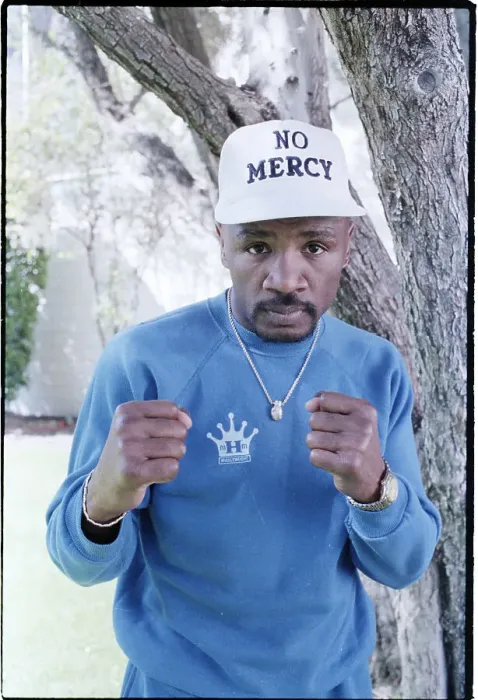 Framed Print : Marvin Hagler Workout In Palm Springs Framed Print : Marvin Hagler Workout In Palm Springs