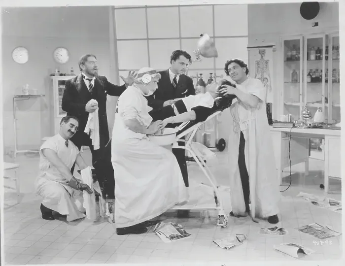 Framed Print : Marx Brothers and Costars in A Day at The Races Framed Print : Marx Brothers and Costars in A Day at The Races
