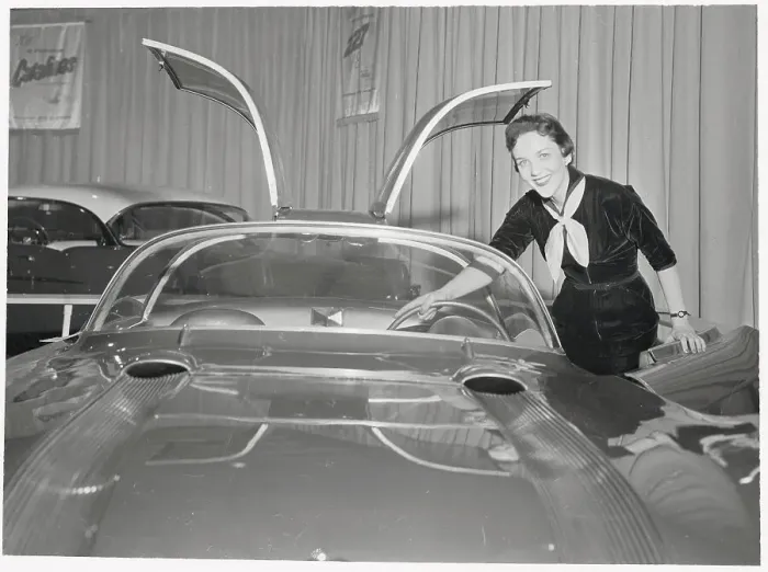 Framed Print : Mary Davies Stepping Inside the Interior of an Automobile Framed Print : Mary Davies Stepping Inside the Interior of an Automobile