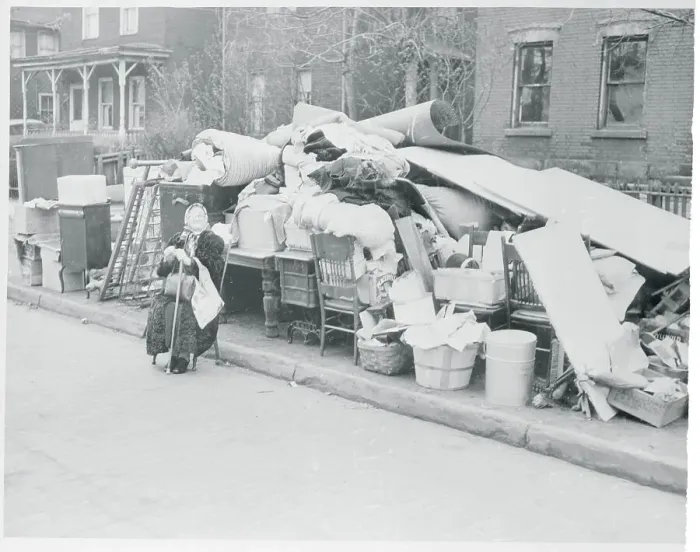 Framed Print : Mary Evans Evicted from Apartment Framed Print : Mary Evans Evicted from Apartment