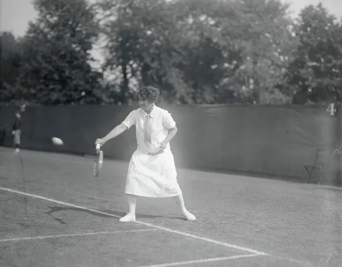Framed Print : Mary K. Browne Playing Tennis Framed Print : Mary K. Browne Playing Tennis