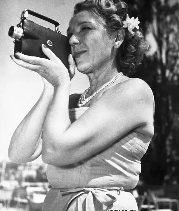 Framed Print : Mary Pickford Filming Home Movie Framed Print : Mary Pickford Filming Home Movie