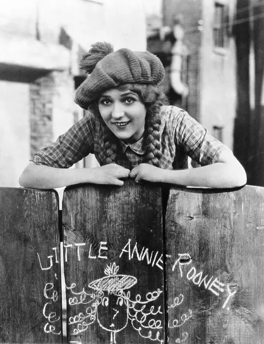 Framed Print : Mary Pickford Leaning on Fence Framed Print : Mary Pickford Leaning on Fence